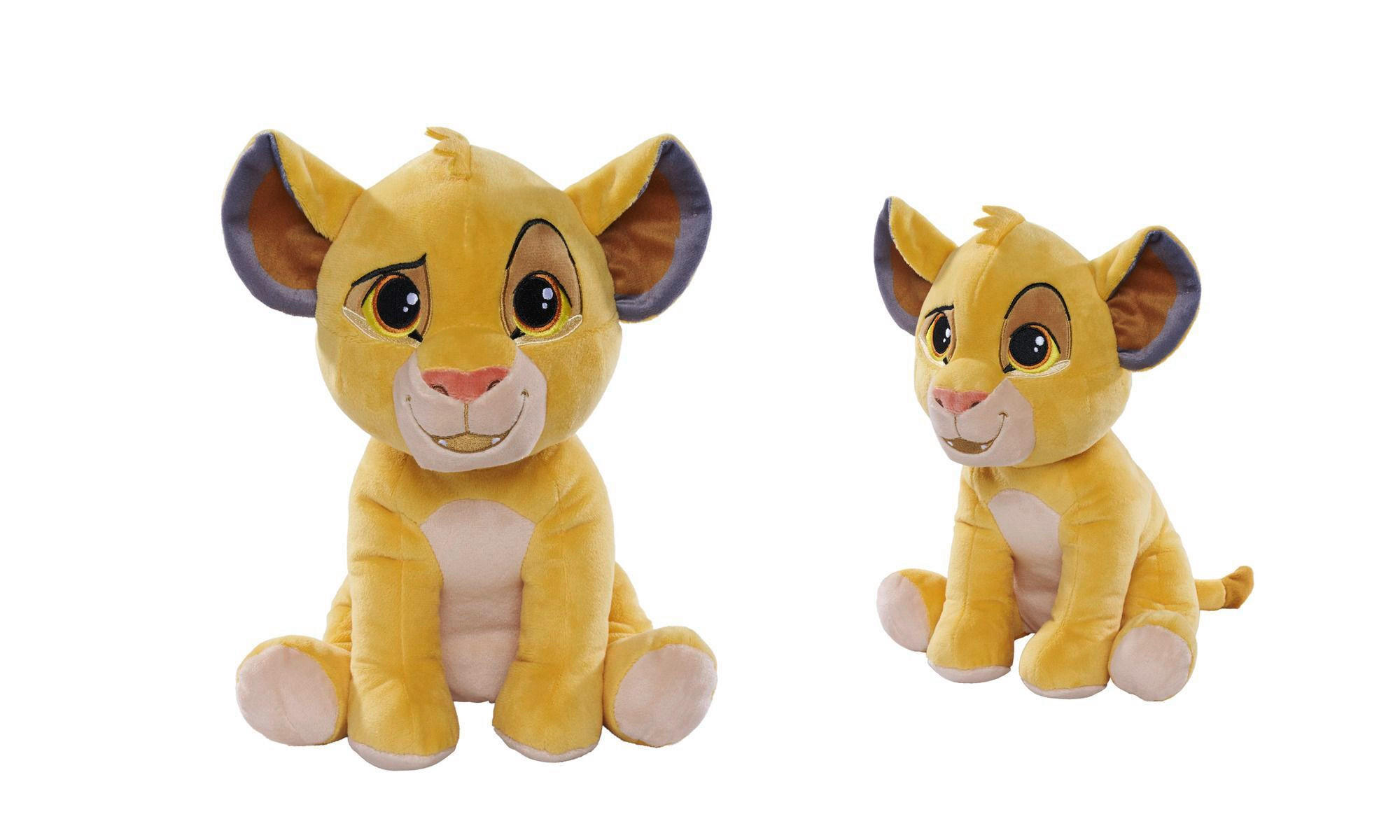 PLÜSCHTIER LION KING  - Multicolor, Basics, Kunststoff (18/16/25cm) - Disney