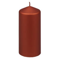 KERZE - Kupferfarben, Basics, Paraffin (5,7/12,0cm)