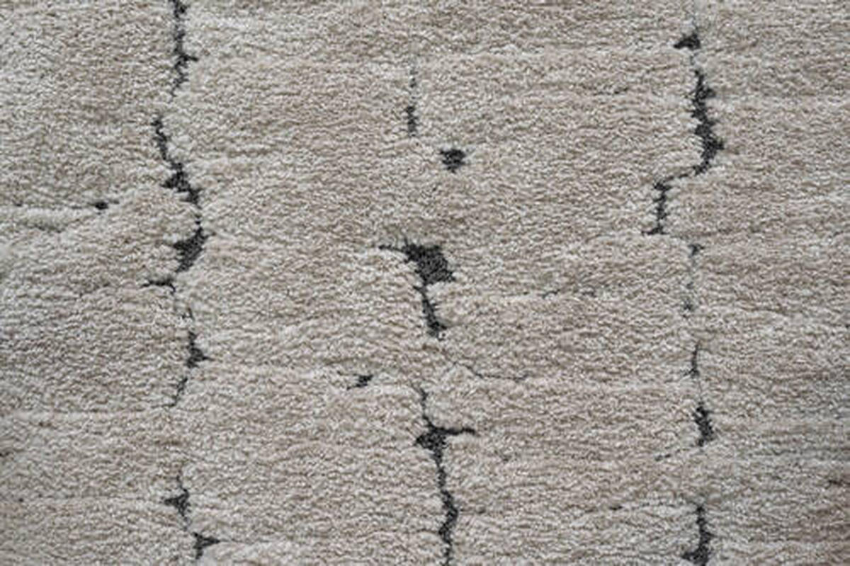 WEBTEPPICH 160/230 cm Masai Anthrazit, Creme, Schwarz  - Anthrazit/Creme, KONVENTIONELL, Kunststoff/Textil (160/230cm)