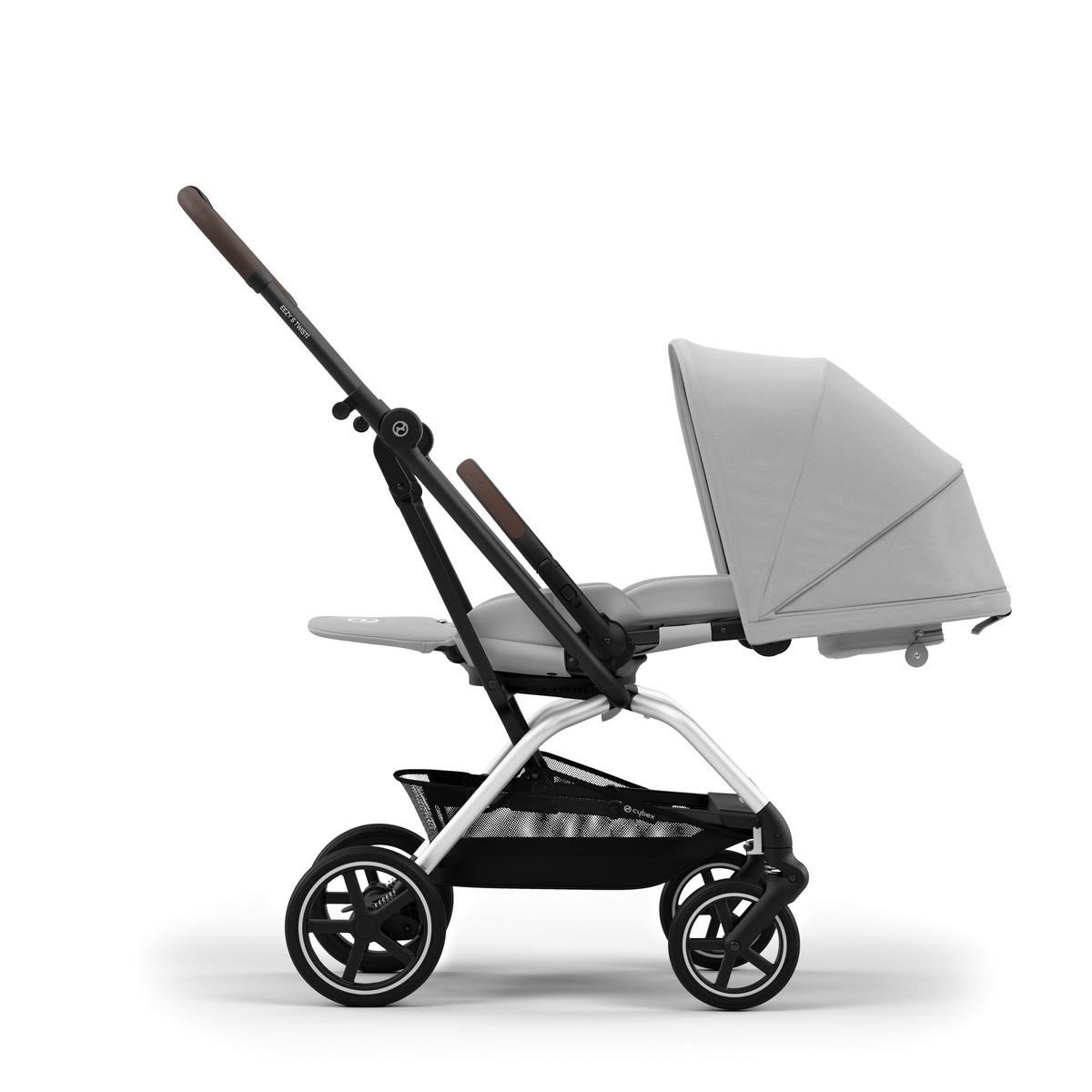 BUGGY Eezy S Twist+ 2  - Hellgrau, Basics, Textil (83/45/105cm) - cybex GOLD