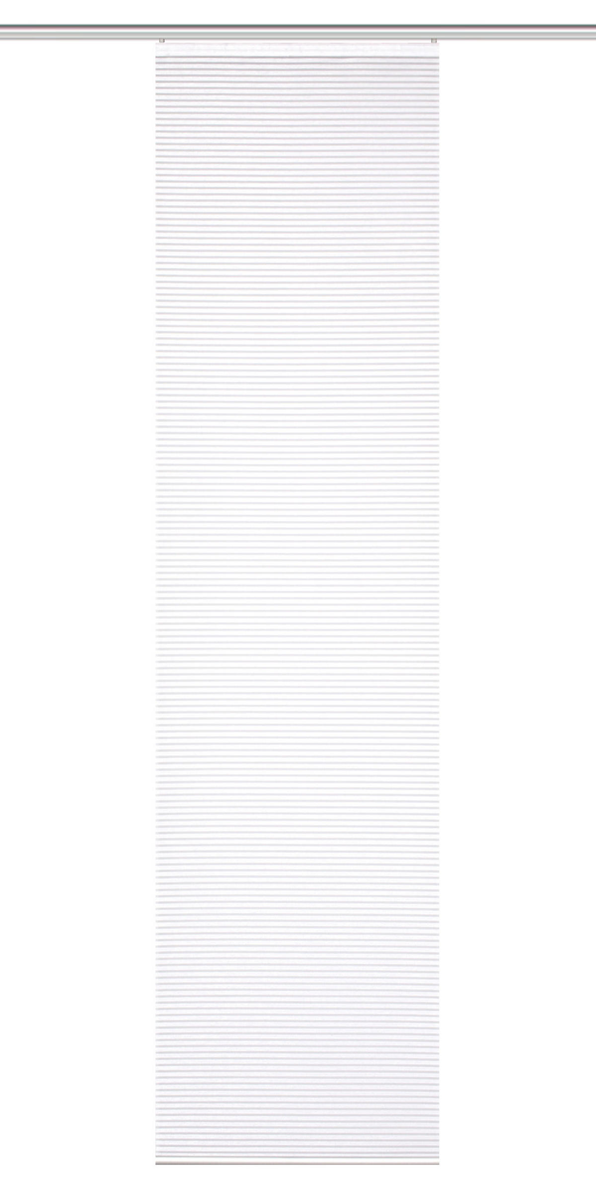 PANELOVÝ ZÁVĚS, 60/245 cm - bílá, Basics, textil (60/245cm)