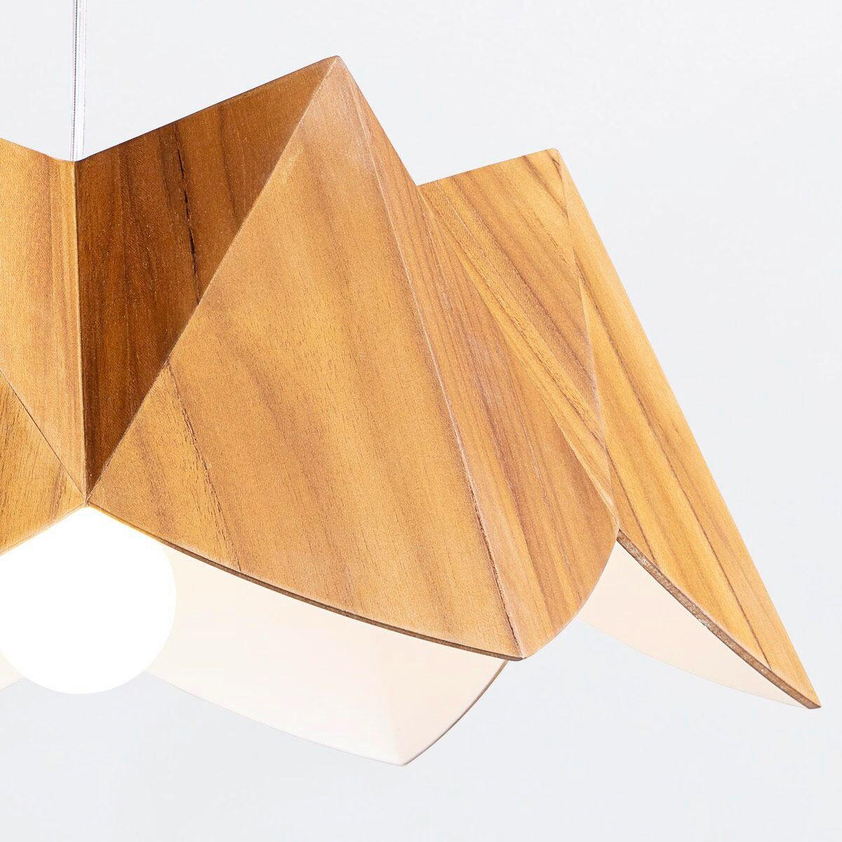 HÄNGELEUCHTE 52,4/19,5 cm    - Eichefarben, Natur, Holz/Metall (52,4/19,5cm) - Elstead Lighting