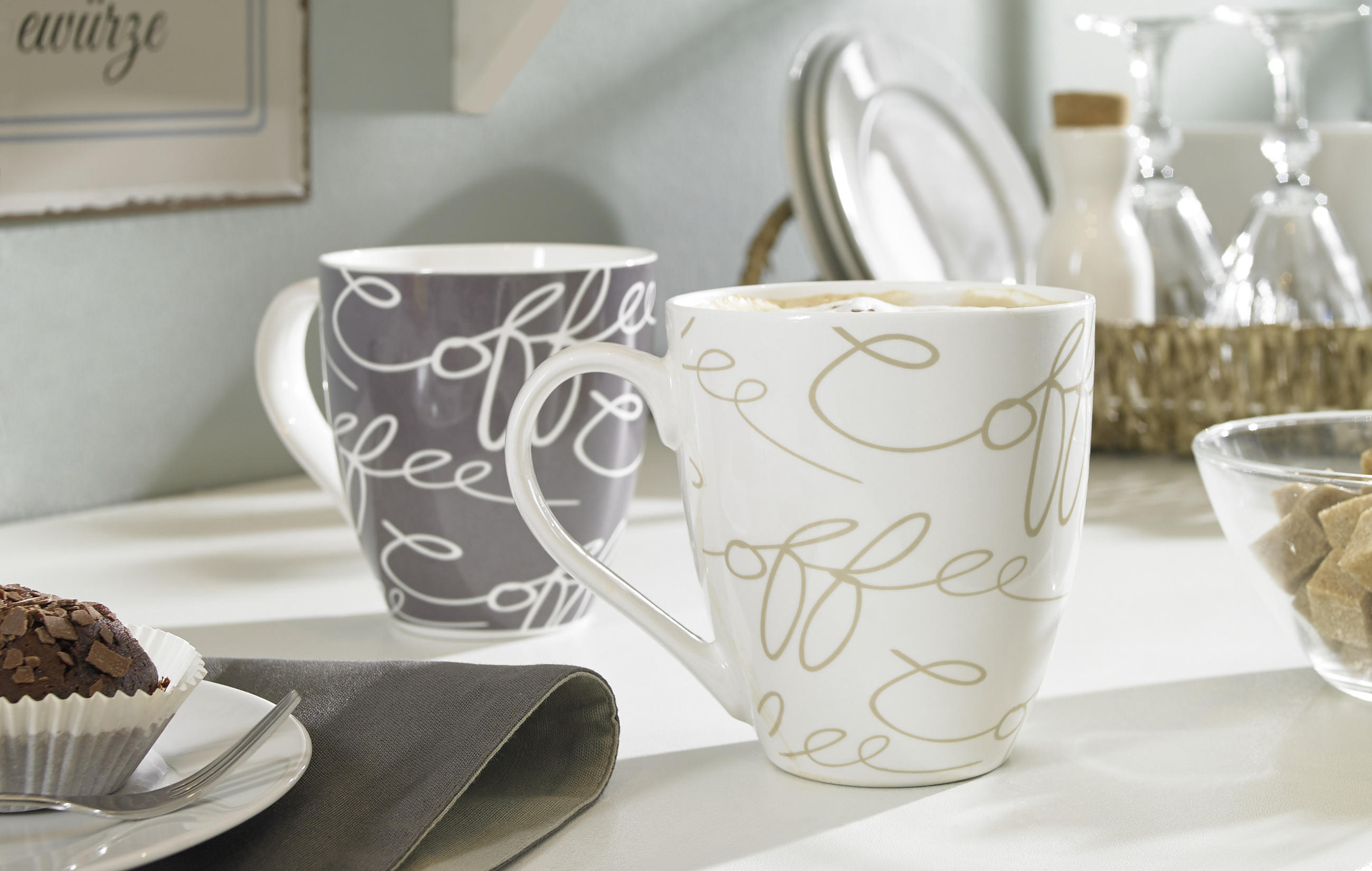 HRNEK JUMBO porcelán (new bone china) - bílá/krémová, Konvenční, keramika (0,6l) - Ritzenhoff Breker