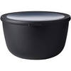 VORRATSDOSE CIRQULA 3 L  - Klar/Schwarz, KONVENTIONELL, Kunststoff (13,5/12,5/5,8cm) - Mepal
