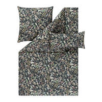 BETTWÄSCHE Atelier Makosatin 135/200 cm  - Anthrazit, Design, Textil (135/200cm) - Estella