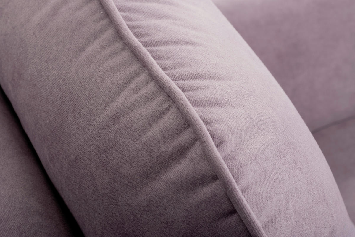 SESSEL in Mikrofaser Rosa  - Buchefarben/Rosa, Design, Holz/Textil (88/110/92cm) - Livetastic