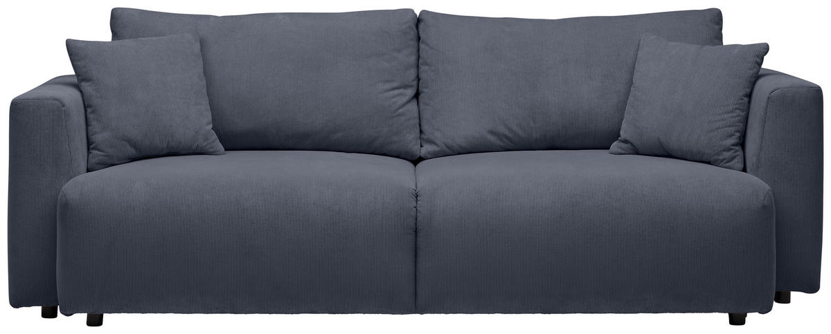 SCHLAFSOFA Cord Grau von CARRYHOME