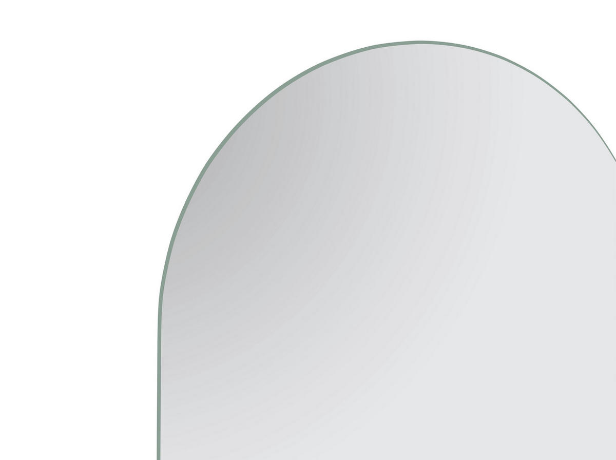 BADEZIMMERSPIEGEL 50/160/3 cm  - Silberfarben, MODERN, Glas (50/160/3cm)