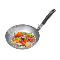 WOK TAVA   28/17 cm    BBQ  - boje oplemenjenog čelika/crna, Basics, metal/plastika (28/17cm) - Gefu