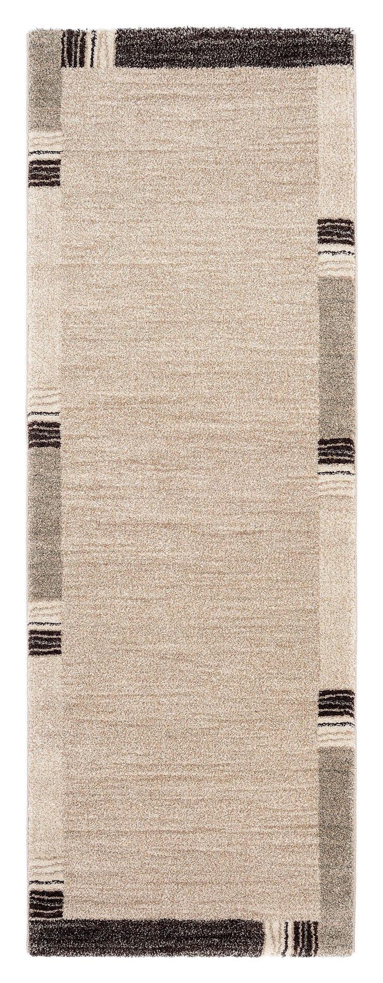 LÄUFER 80/300 cm Palazzo Lobo Braun, Beige  - Beige/Braun, KONVENTIONELL, Textil (80/300cm) - Novel