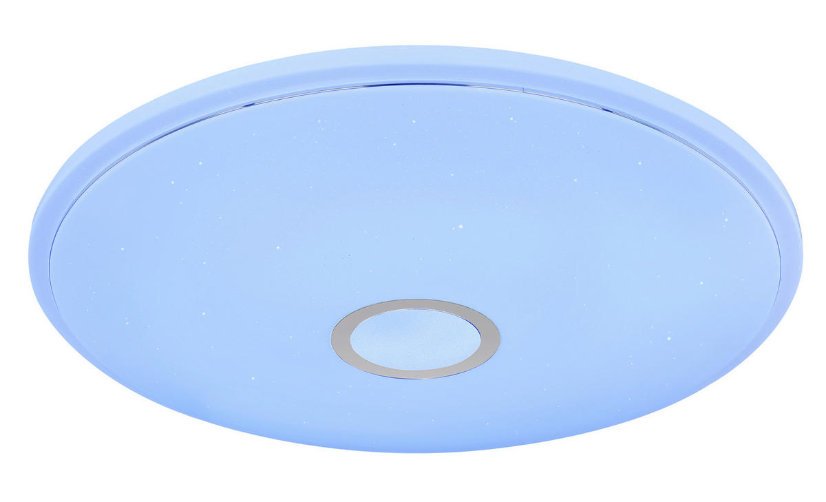 LED-DECKENLEUCHTE 68/9 cm    - Weiß, Design, Kunststoff/Metall (68/9cm) - Globo