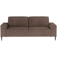 KANAPÉÁGY textil barna  - barna/fekete, Design, textil/fém (240/89/103cm) - Ti'me