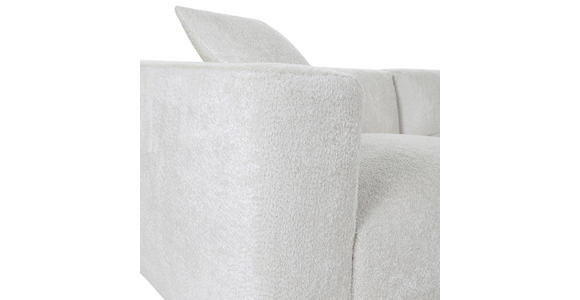 ECKSOFA in Chenille Creme  - Creme/Schwarz, MODERN, Kunststoff/Textil (317/317cm) - Carryhome