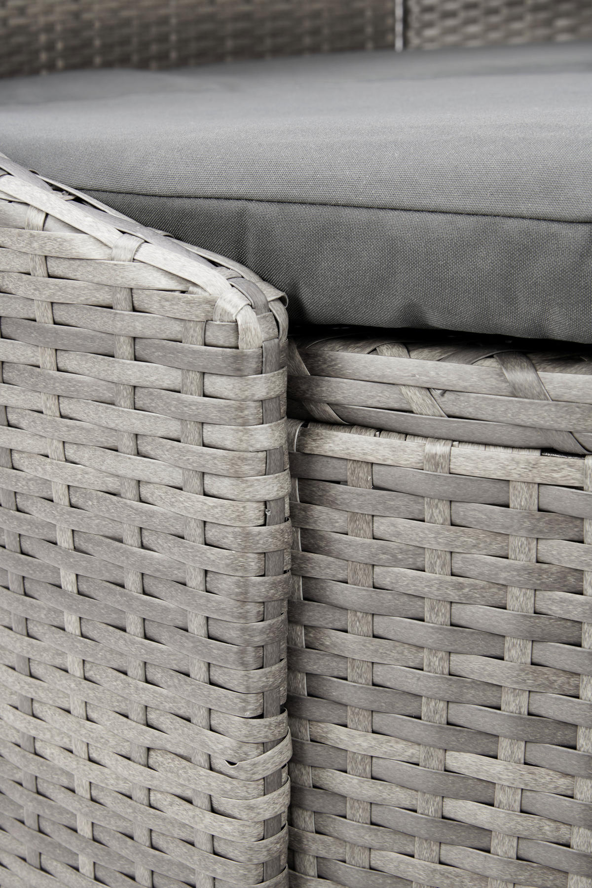 SONNENINSEL 230/145/140 cm  - Grau, MODERN, Kunststoff/Textil (230/145/140cm) - Ambia Garden