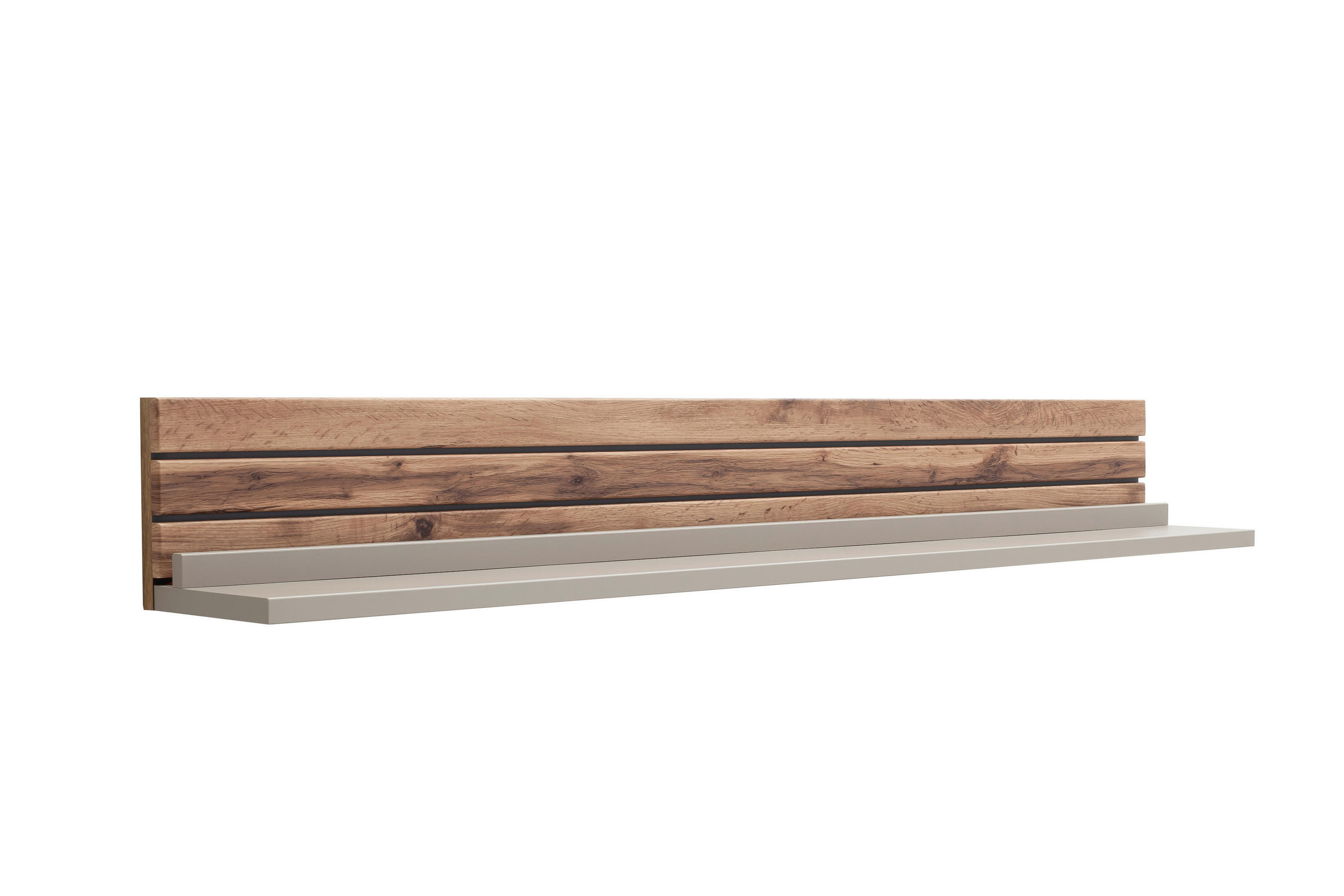 WANDBOARD in 150/19/20 cm Eiche Wotan  - Eiche Wotan, Design, Holzwerkstoff (150/19/20cm) - Livetastic