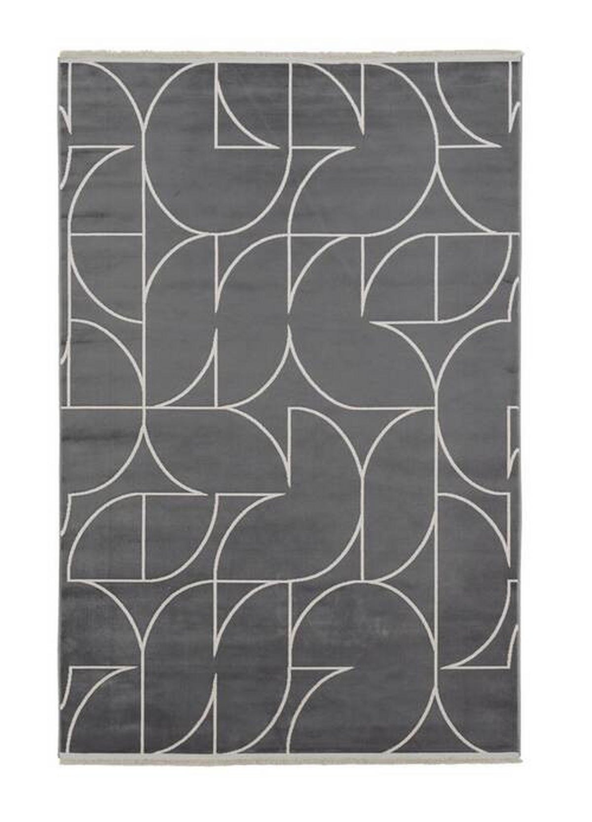 WEBTEPPICH 80/150 cm Magic Anthrazit, Grau  - Anthrazit/Grau, Design, Textil (80/150cm) - Schöner Wohnen