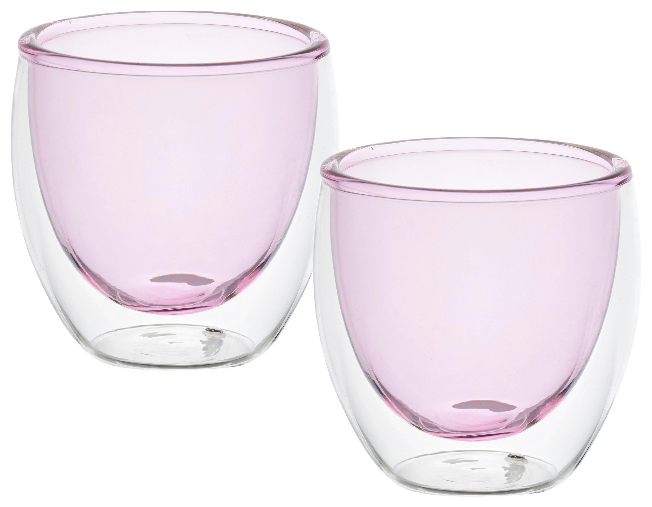 ESPRESSOGLAS  - Rosa, KONVENTIONELL, Glas (6/6cm) - Novel