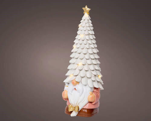 FIGURINĂ DE CRĂCIUN CU LED - Basics (11,00/11,00/29,00cm)