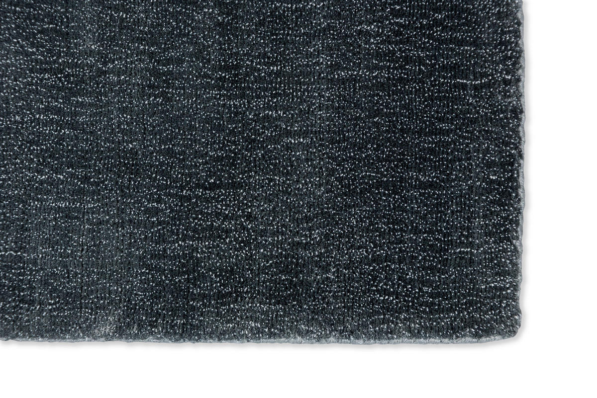 HANDWEBTEPPICH 140/200 cm Aura Anthrazit  - Anthrazit, KONVENTIONELL, Textil (140/200cm) - Schöner Wohnen