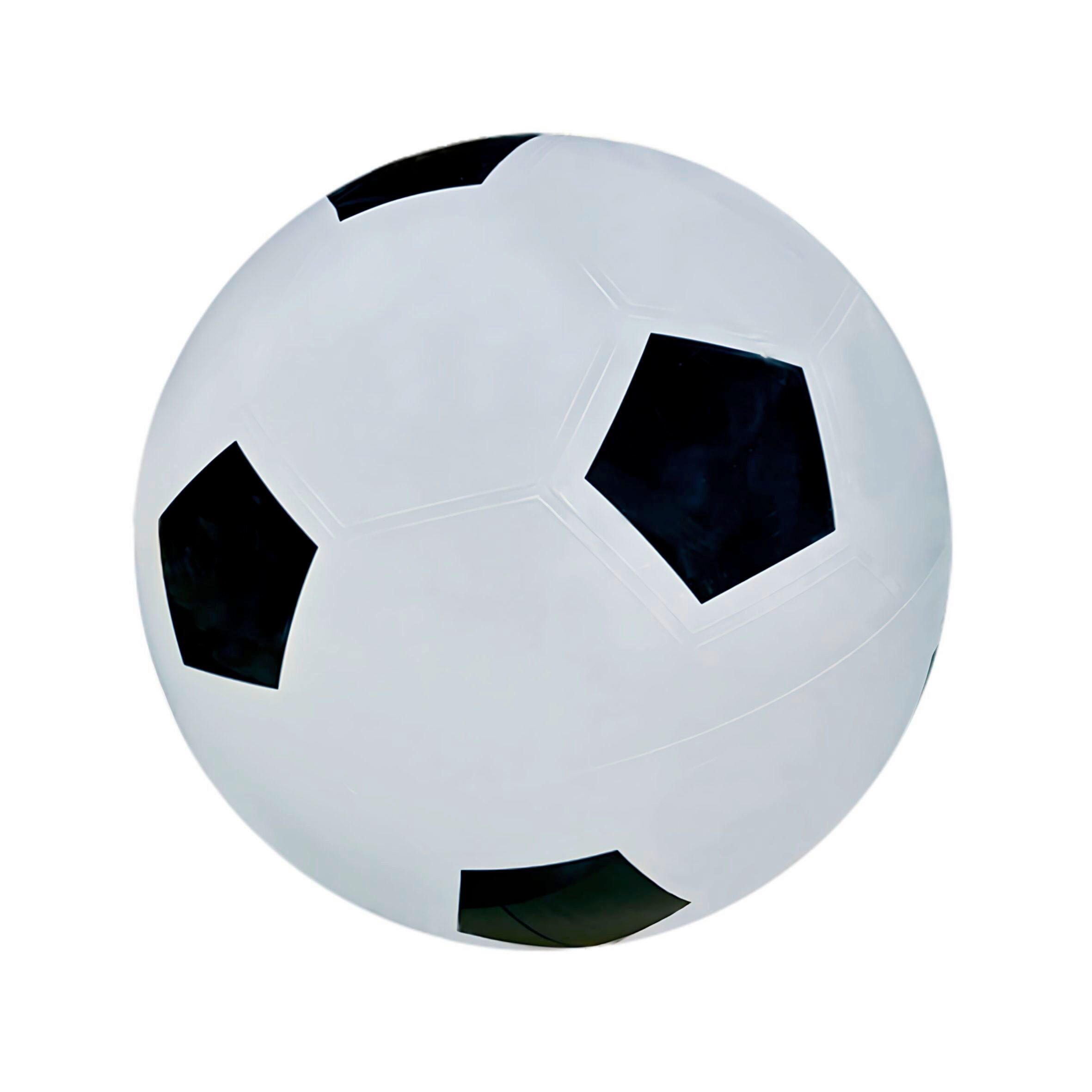SPIELBALL XXL-Fußball aufblasbar Weiß  - Weiß, Basics, Kunststoff (75cm) - alldoro