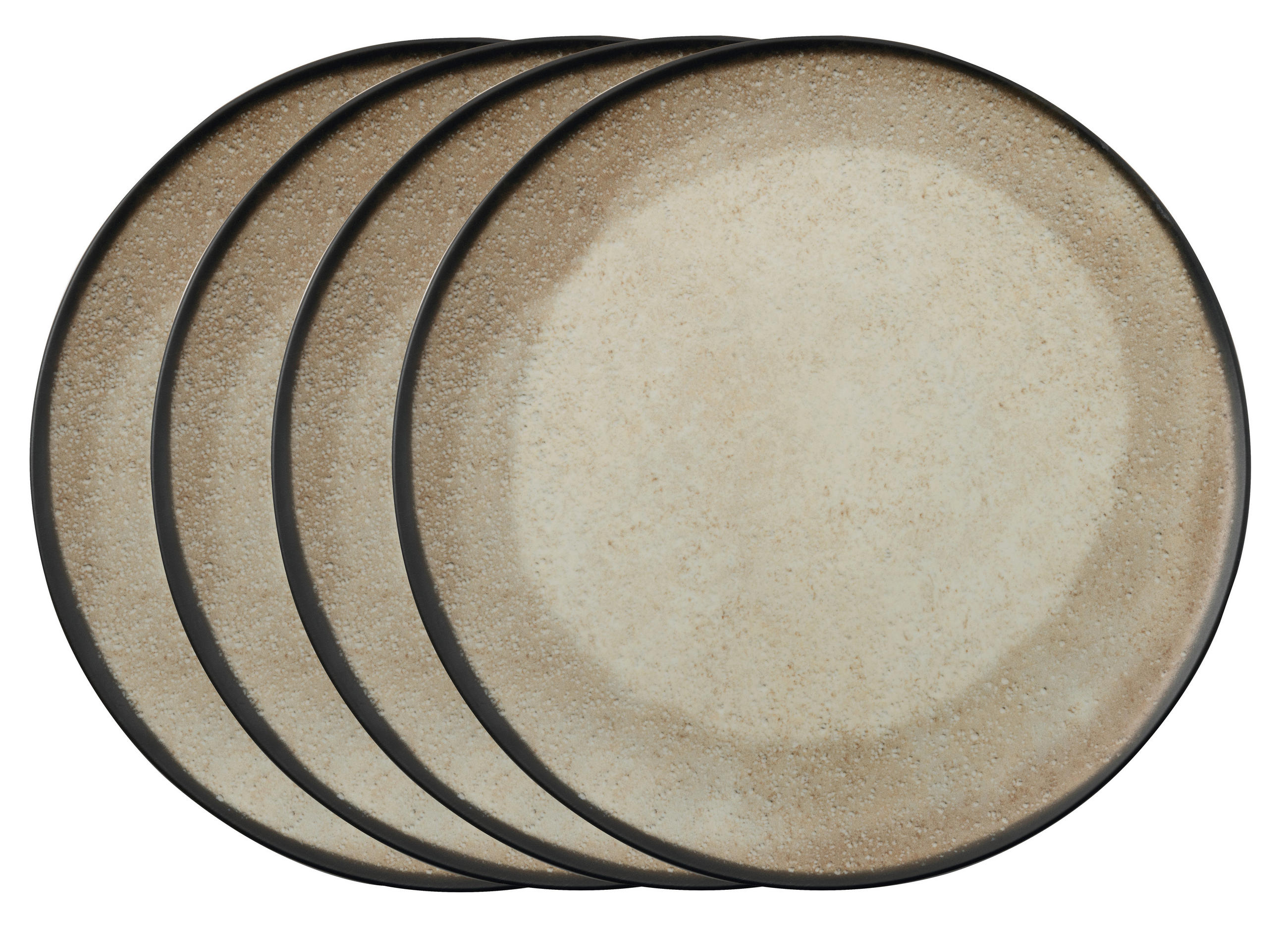 SET TANJURA ZA PIZZU Shade Matt Earth - smeđa, Basics, keramika - ARTHUR KRUPP