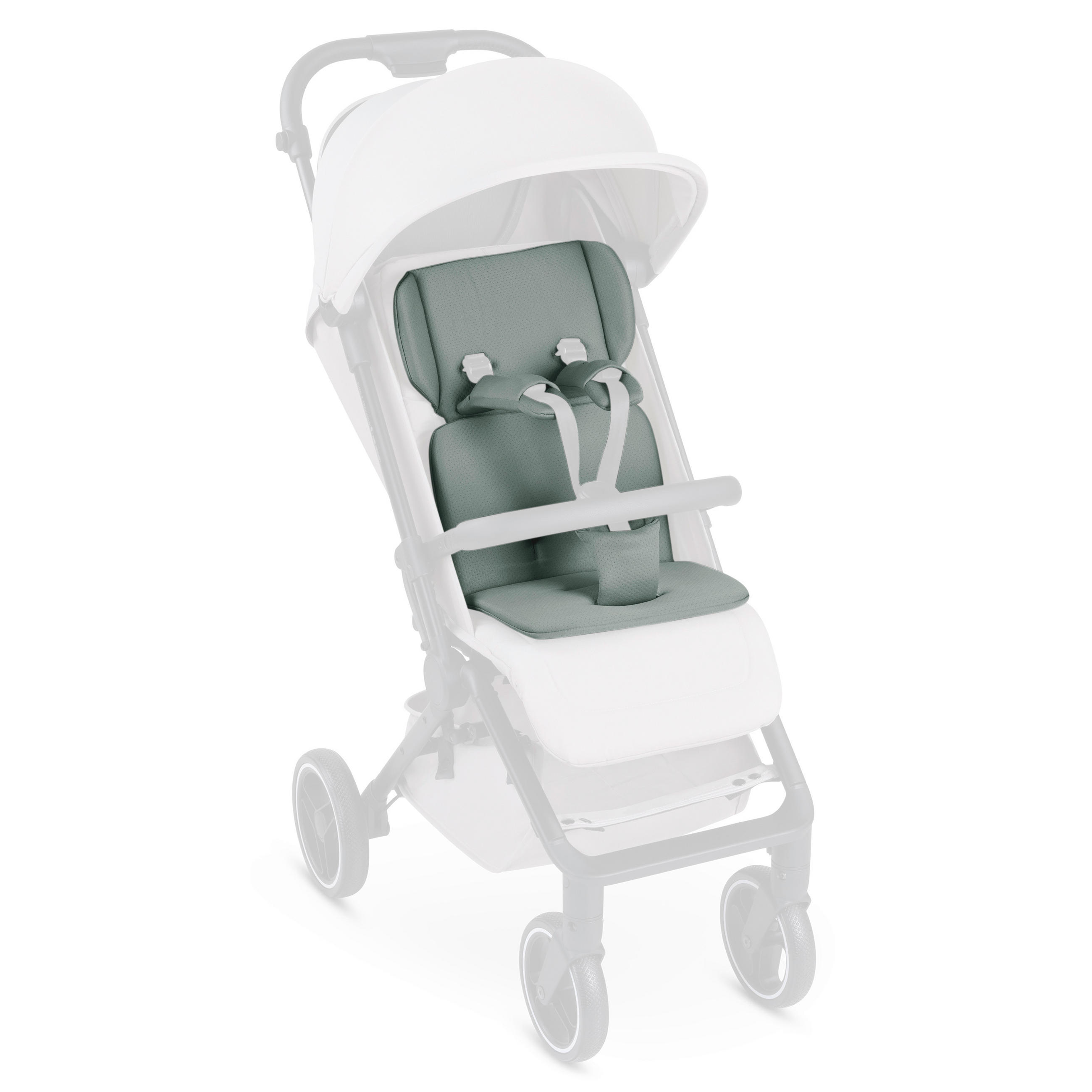 KINDERWAGENEINLAGE - Pastellgrün, Basics, Textil (31,5/27/6,5cm) - ABC Design
