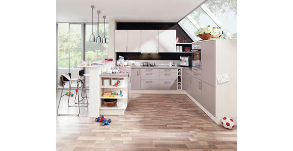 EINBAUKÜCHE   - Design, Holzwerkstoff - Novel