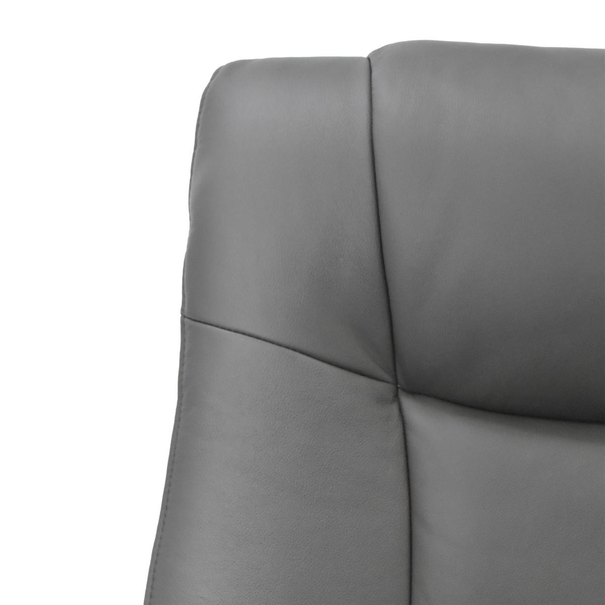 FERNSEHSESSEL  mit Kombination Echtleder/Lederlook beschichtet Dunkelbraun Relaxfunktion, Netzbetrieb, Aufstehhilfe  - Dunkelbraun/Schwarz, KONVENTIONELL, Leder/Textil (82/111/89cm) - Cantus