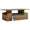 COUCHTISCH in Holzwerkstoff 110/52/44 cm  - Honigeiche/Grau, Design, Holzwerkstoff/Kunststoff (110/52/44cm) - MID.YOU