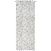 FERTIGVORHANG transparent  - Grau, Trend, Textil (140/255cm) - Bio:Vio