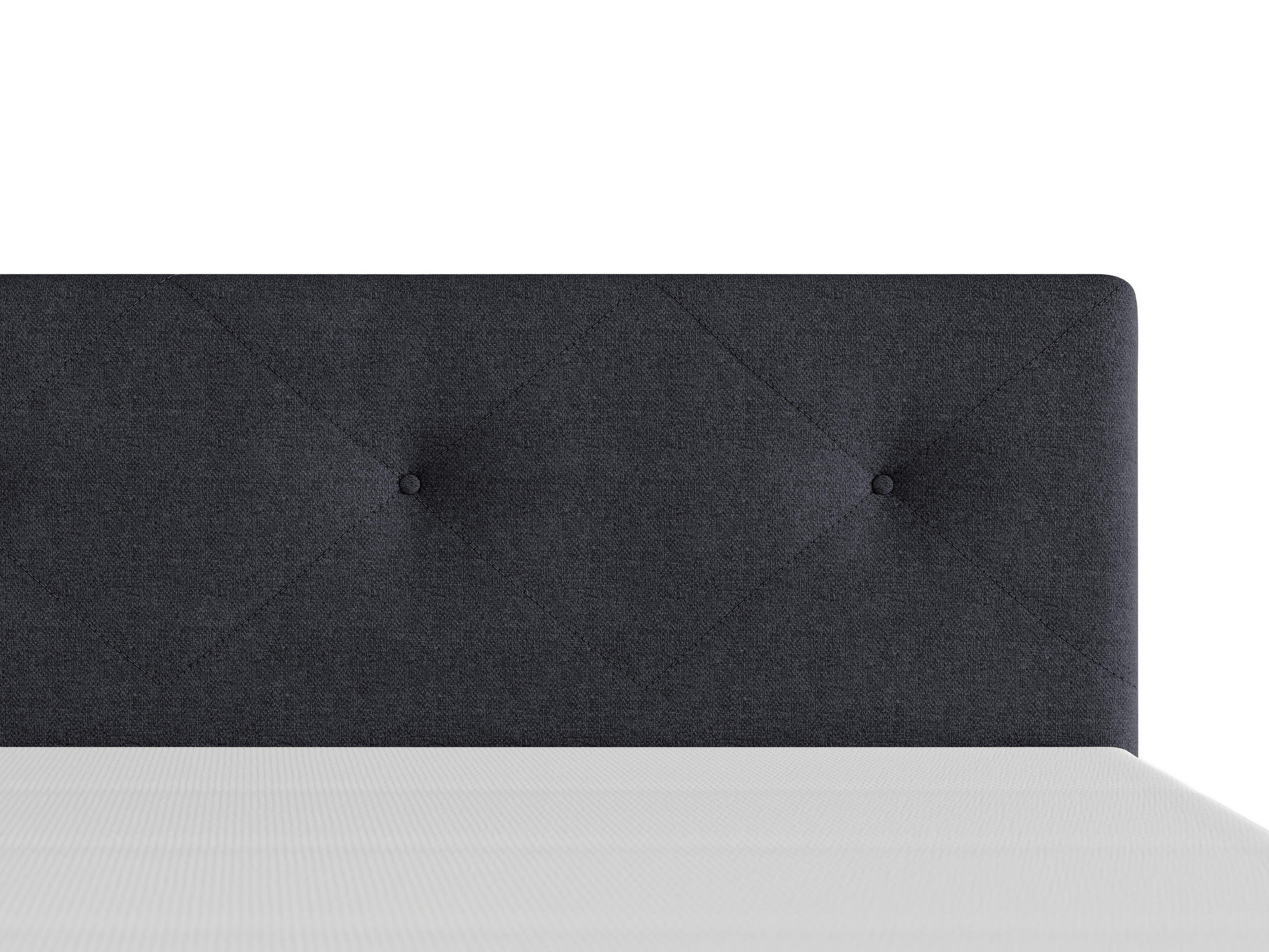 BOXSPRINGBETT 140/220 cm  in Anthrazit  - Anthrazit/Schwarz, MODERN, Karton/Holz (140/220cm) - MID.YOU