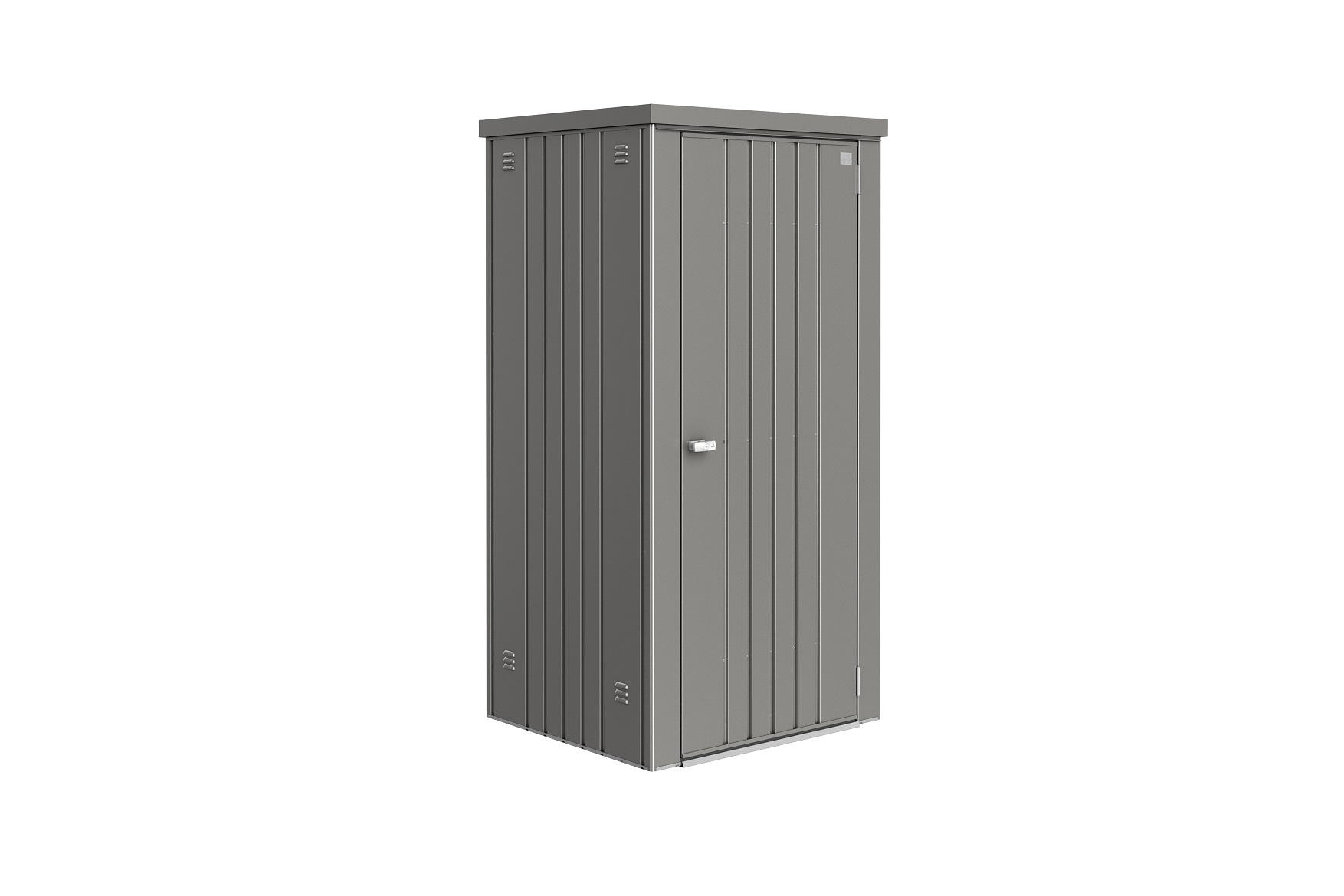 GERÄTESCHRANK - Grau, Design, Metall (93/182,5/83cm) - Biohort