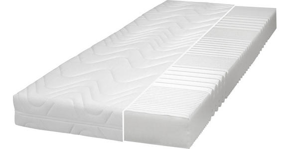 KOMFORTSCHAUMMATRATZE 140/200 cm Höhe ca. 17 cm  - Weiß, Basics, Textil (140/200cm) - Sleeptex