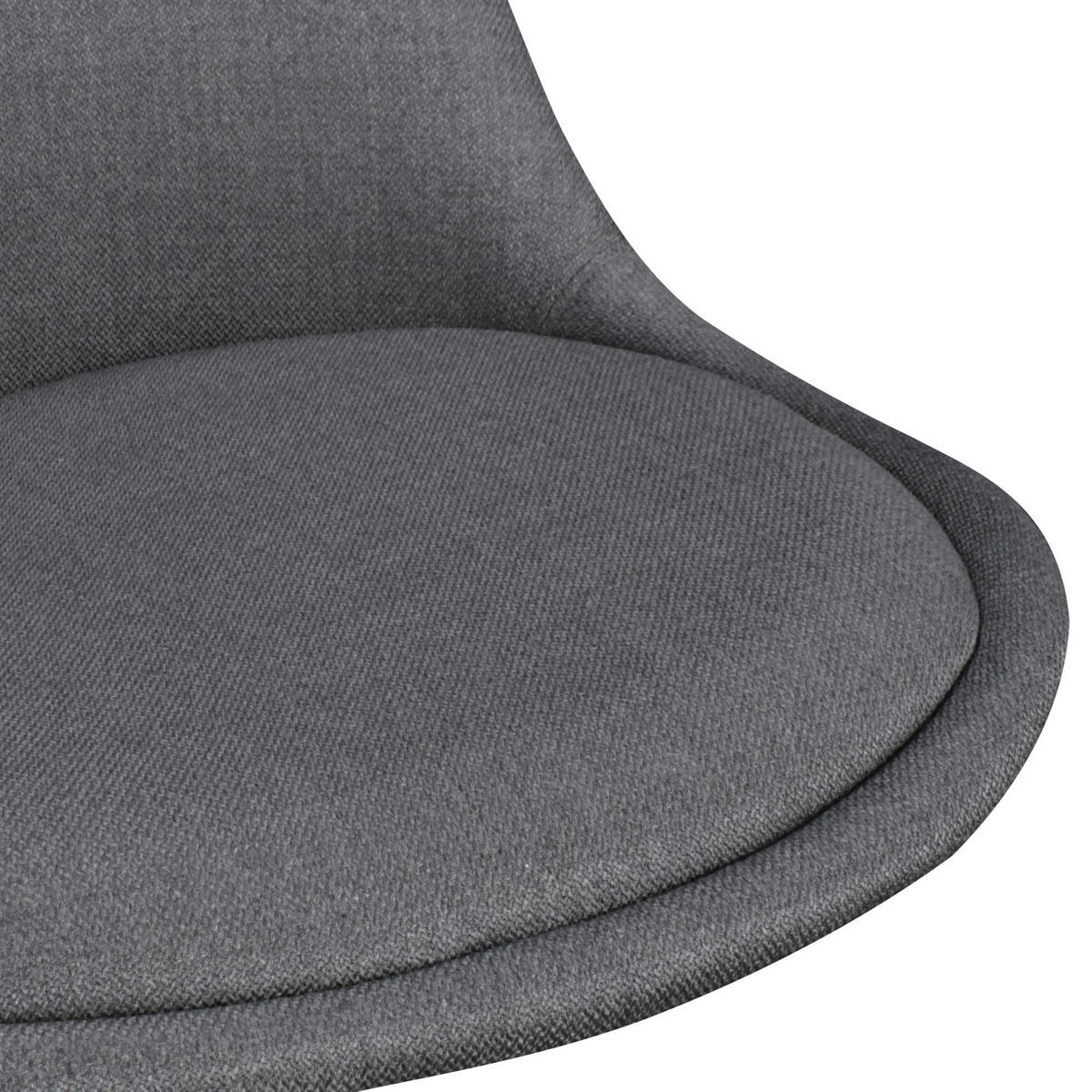 SADA BAROVÝCH ŽIDLÍ 2 kusy - černá/antracitová, Moderní, dřevo/textil (49/113/53cm) - MID.YOU