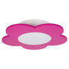 KINDERDECKENLEUCHTE Fiore 33/20 cm  - Pink, Basics, Holzwerkstoff/Kunststoff (33/20cm)
