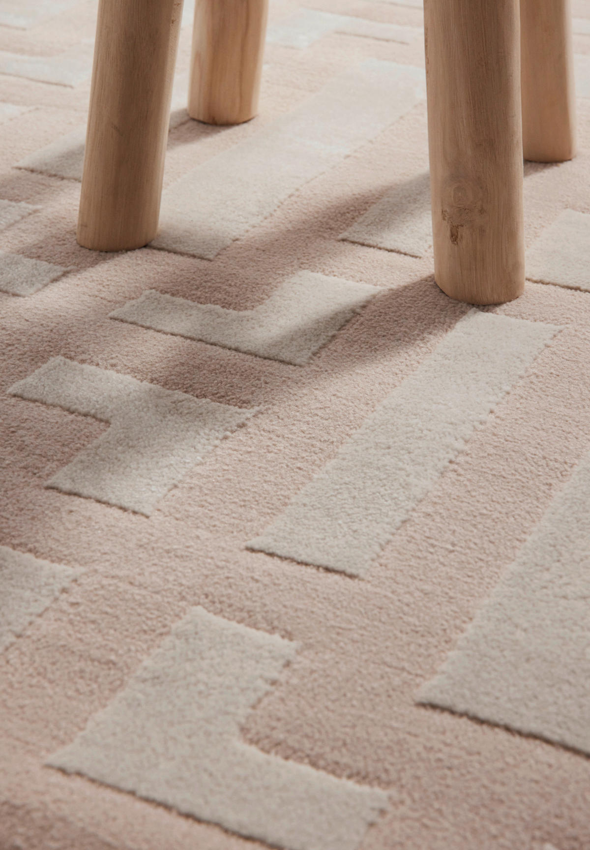 LÄUFER 80/240 cm Perles  - Beige/Creme, Design, Kunststoff (80/240cm) - Elle Decoration