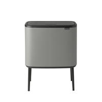 KOŠ ZA SMETI - siva, Basics, umetna masa (54/68/31.5cm) - Brabantia