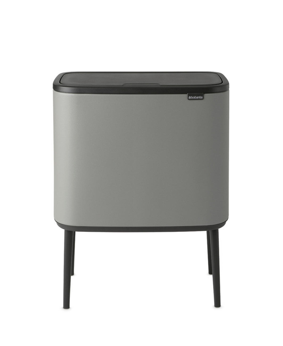 KOŠ ZA SMETI - siva, Basics, umetna masa (54/68/31.5cm) - Brabantia