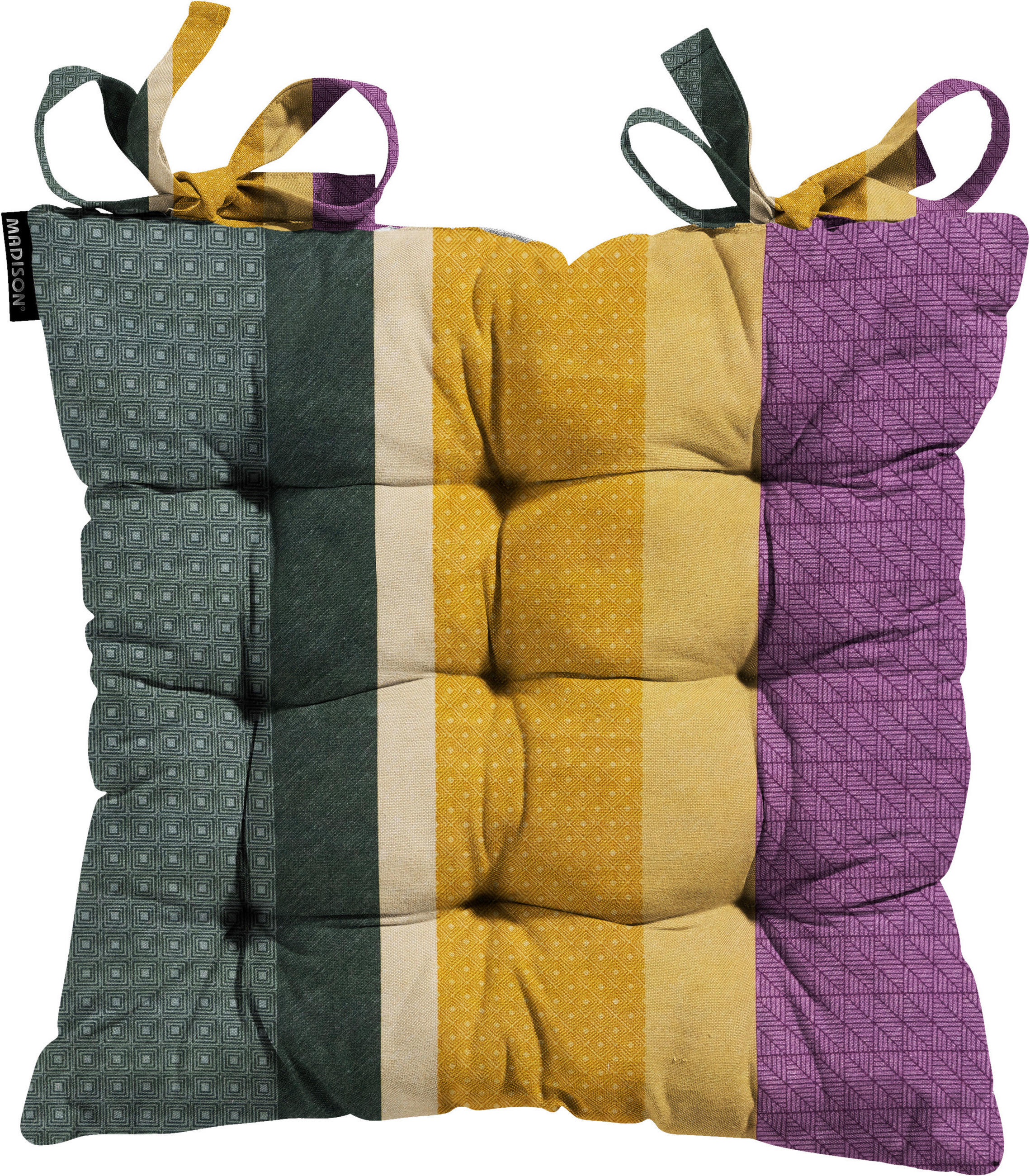 SITZKISSEN 46/46/8 cm    - Multicolor, Basics, Textil (46/46/8cm)