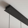 LED-HÄNGELEUCHTE 90/10/180 cm  - Klar/Schwarz, Design, Glas/Metall (90/10/180cm) - Dieter Knoll