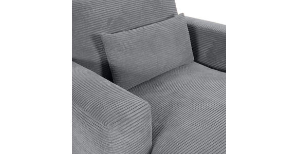 XXL-SESSEL - Schwarz/Grau, ROMANTIK / LANDHAUS, Kunststoff/Textil (120/67/140cm) - Landscape