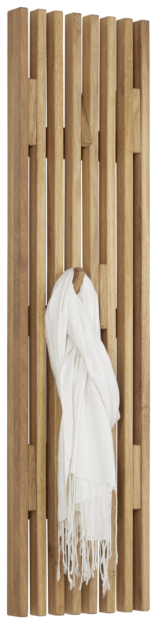 VEŠIAKOVÝ PANEL, dub, 30/120/5,5 cm - Natur, drevo (30/120/5,5cm) - Linea Natura