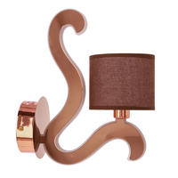 SVJETILJKA ZIDNA Ambrosia  - zlatne boje/crna, Konvencionalno, metal (26/10/30cm)