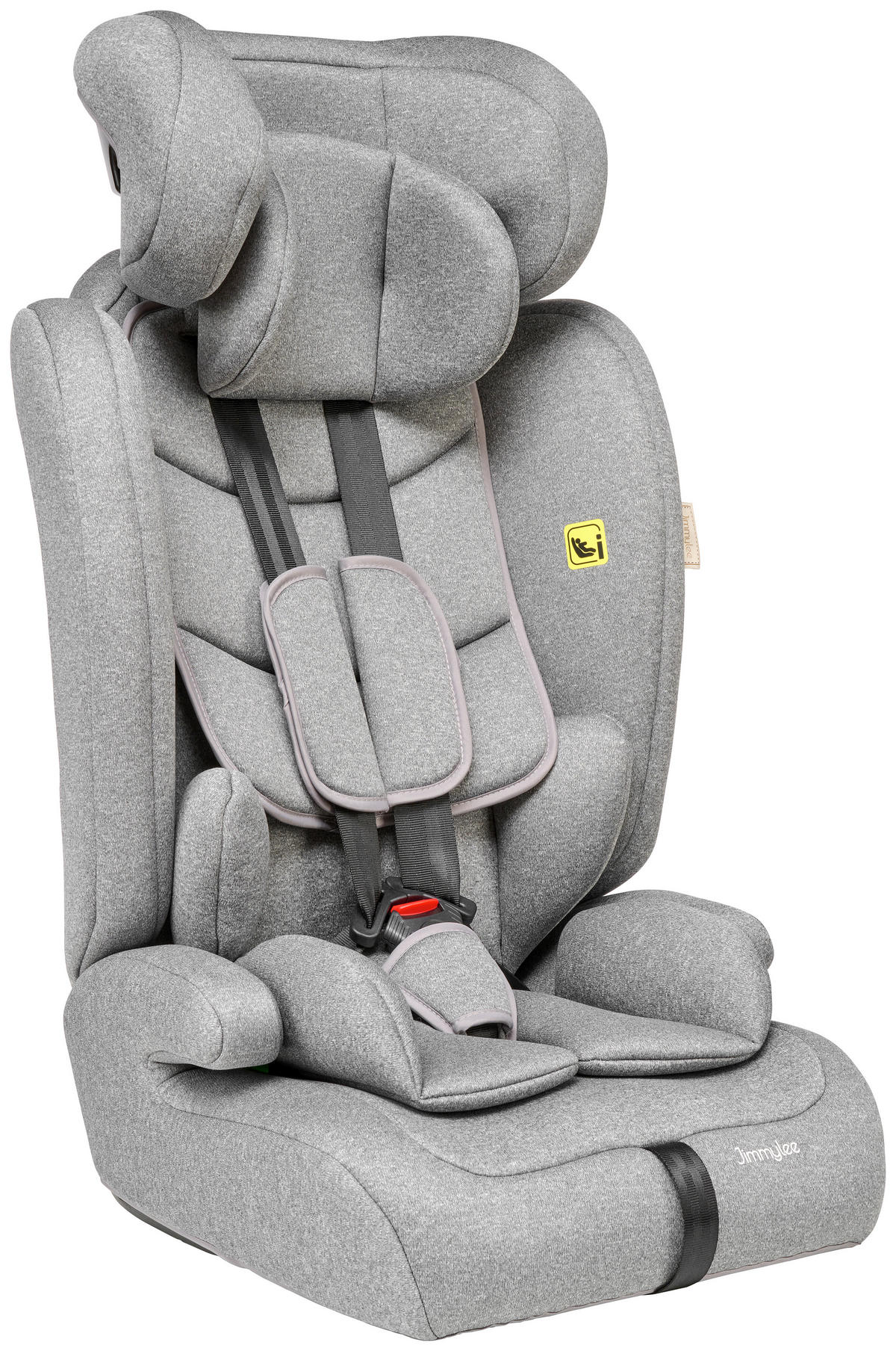 KINDERAUTOSITZ  - Grau, Basics, Kunststoff/Textil (44/48/73cm) - Jimmylee