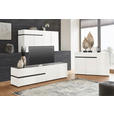SIDEBOARD  in 120,2/80,1/42,6 cm  - Anthrazit/Schwarz, Design, Holzwerkstoff/Kunststoff (120,2/80,1/42,6cm) - Voleo