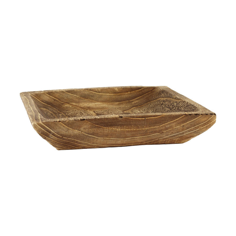 DEKORAČNÍ MISKA - Basics, dřevo (30/5/30cm)