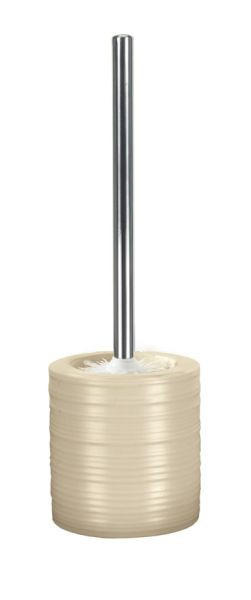 GARNITURA TOALETNE ČETKE prirodne boje keramika SAHARA - srebrne boje/prirodne boje, Konvencionalno, metal/plastika (38/10,8cm) - Kleine Wolke