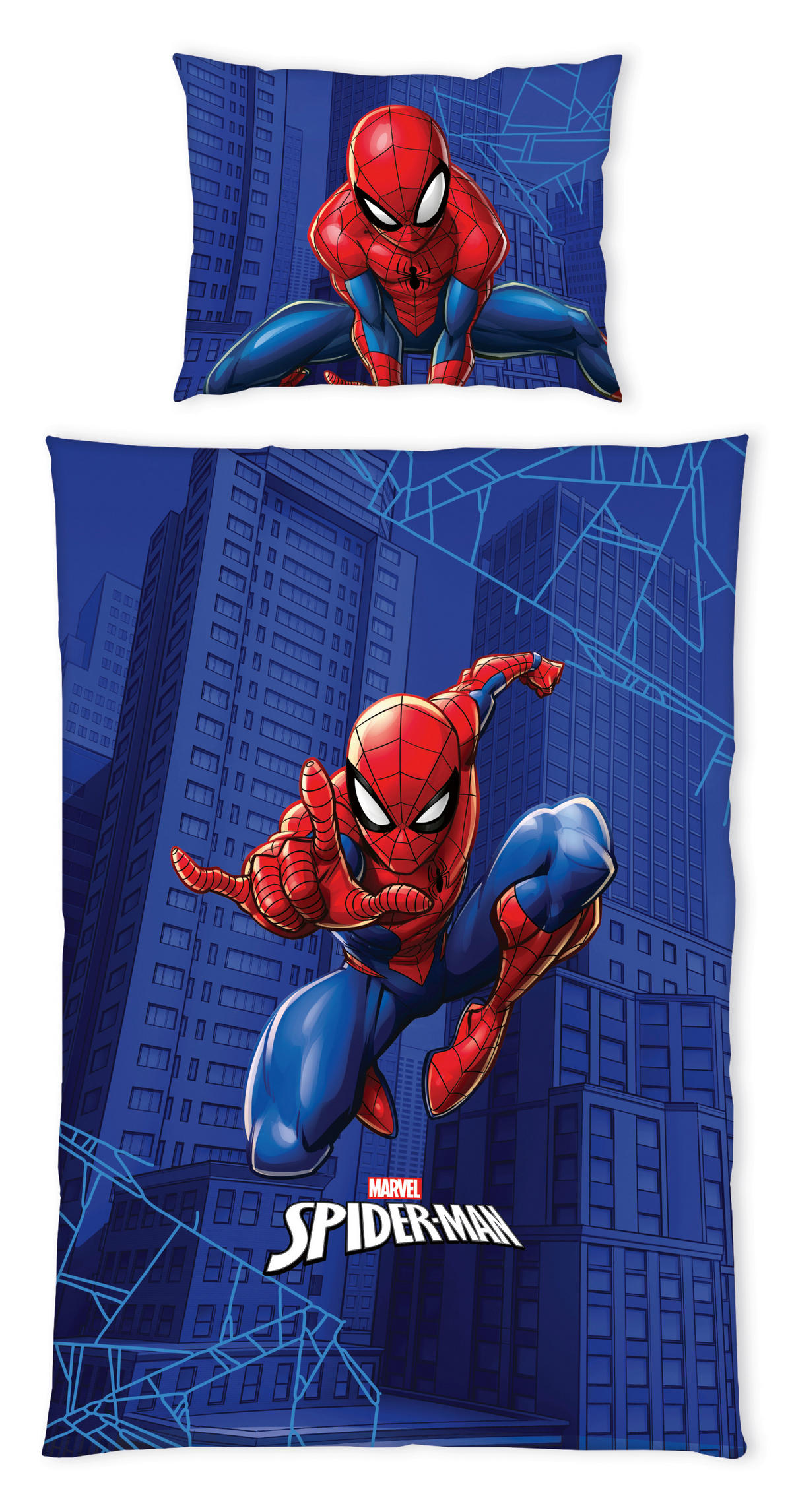 BETTWÄSCHE Marvel Spiderman Renforcé 140/200 cm  - Multicolor, Basics, Textil (140/200cm) - Herding