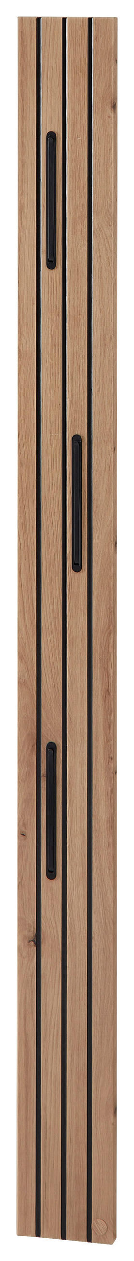 GARDEROBE 5-teilig  in 255/179/37 cm  - Weiß/Eiche Artisan, Design, Holzwerkstoff (255/179/37cm) - Voleo