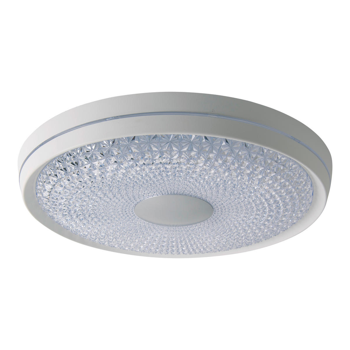 LED-DECKENLEUCHTE 51/8,5 cm   - Klar/Weiß, KONVENTIONELL, Kunststoff/Metall (51/8,5cm) - Näve